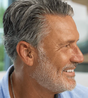 Product model First Ear Pro CIC in Use