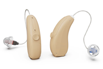 Product model LumiCharge V4: App Controlled/Bluetooth Rechargeable Hearing Aid