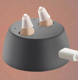 Product model Rechargeable Completely-in-Canal (CIC) Nearly Invisible Mini Personal Sound Device Charger