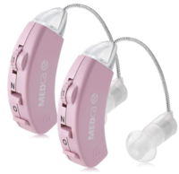 Product Model Behind the Ear for Women