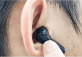 Product model Premium Digital Hearing Aids for Seniors and Adults in Use