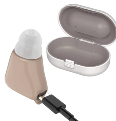 Product model ITE Mini Rechargeable Ear Hearing Aids Charger