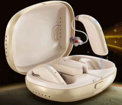 Product model H8 PureHear Pro RIC Hearing Aids Charger